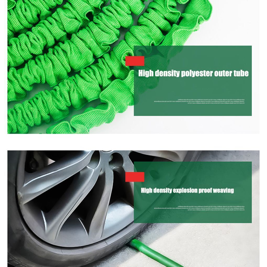 Expandable Garden Hose with Spray Nozzle