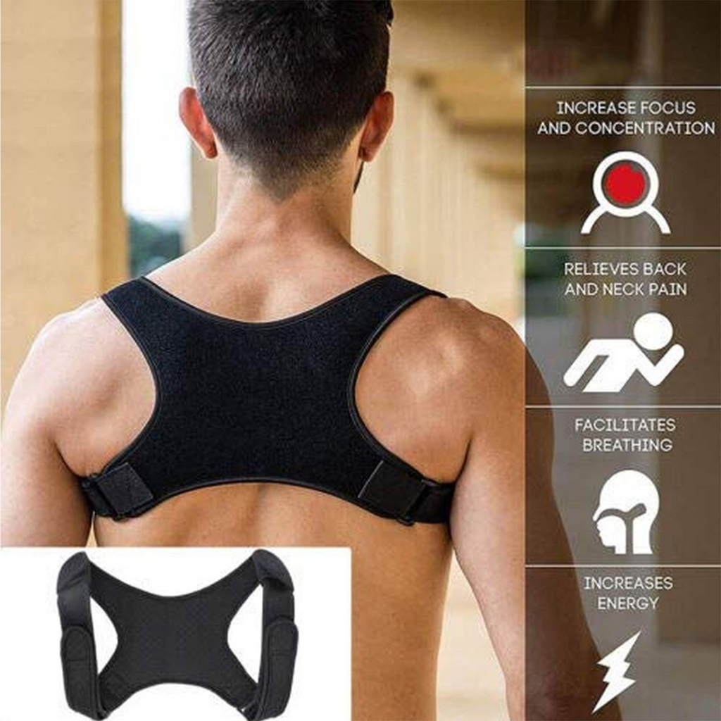 Adjustable Posture Corrector – Shoulder Support Brace