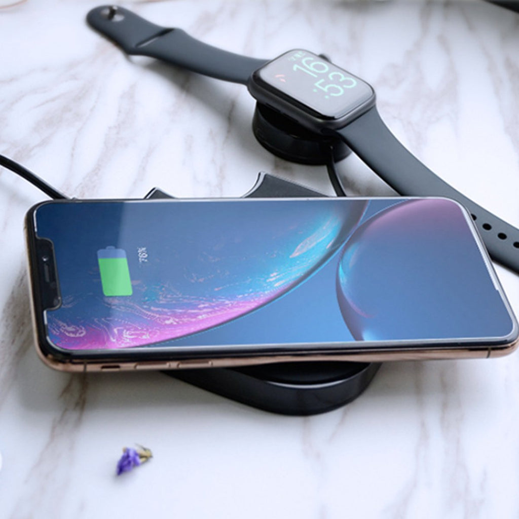 2-in-1 Wireless Phone and Apple Watch Charger