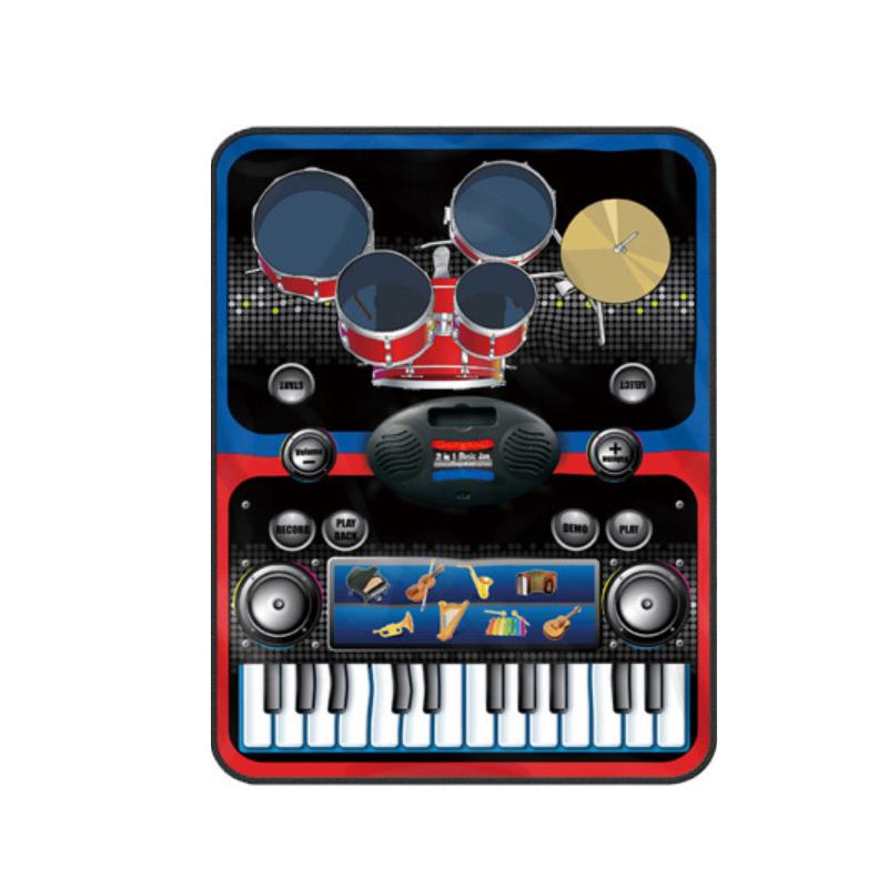 Kids Musical Instruments Play Mat