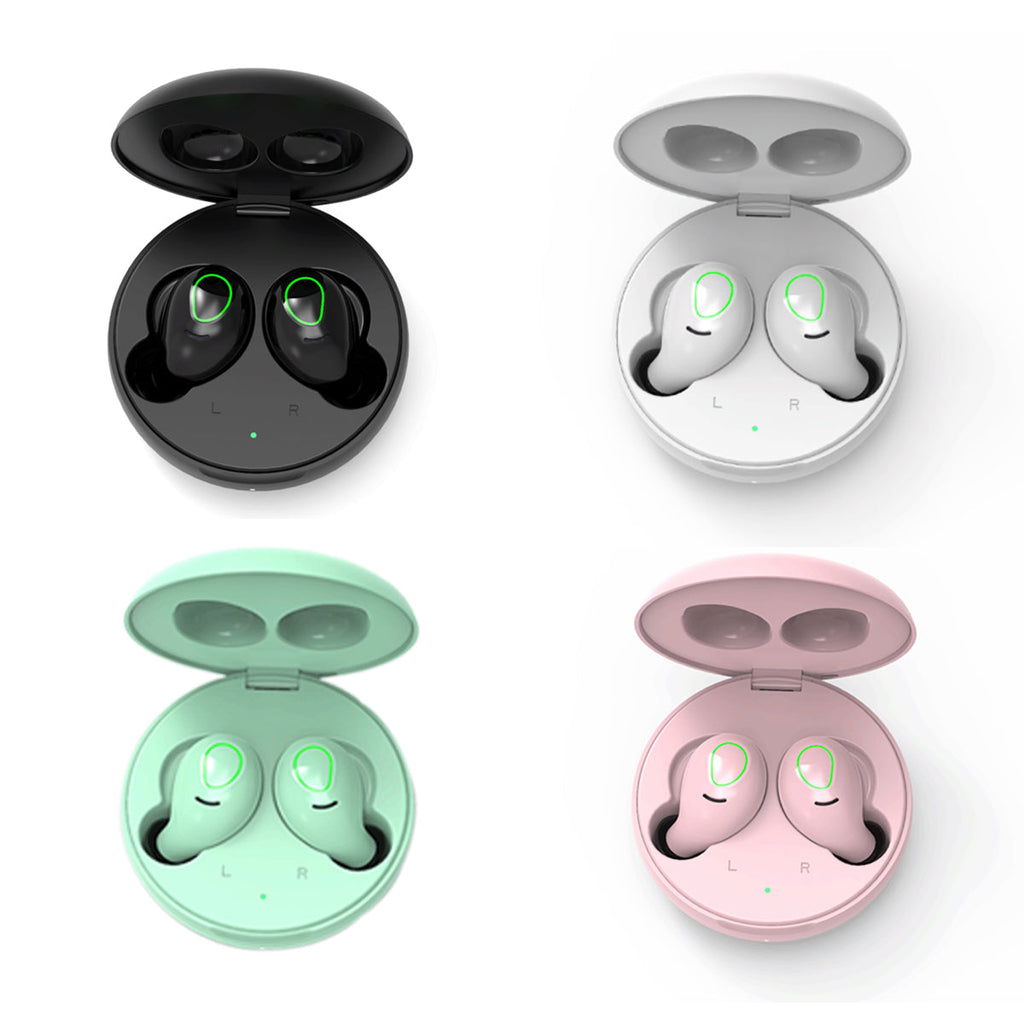 Bluetooth Earbuds with Wireless Charging Pad