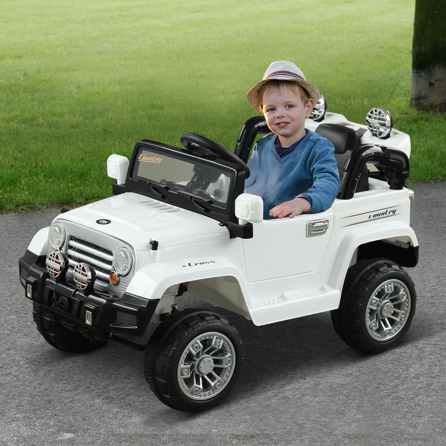 Kids 12V Electric Ride-On Truck with Remote Control