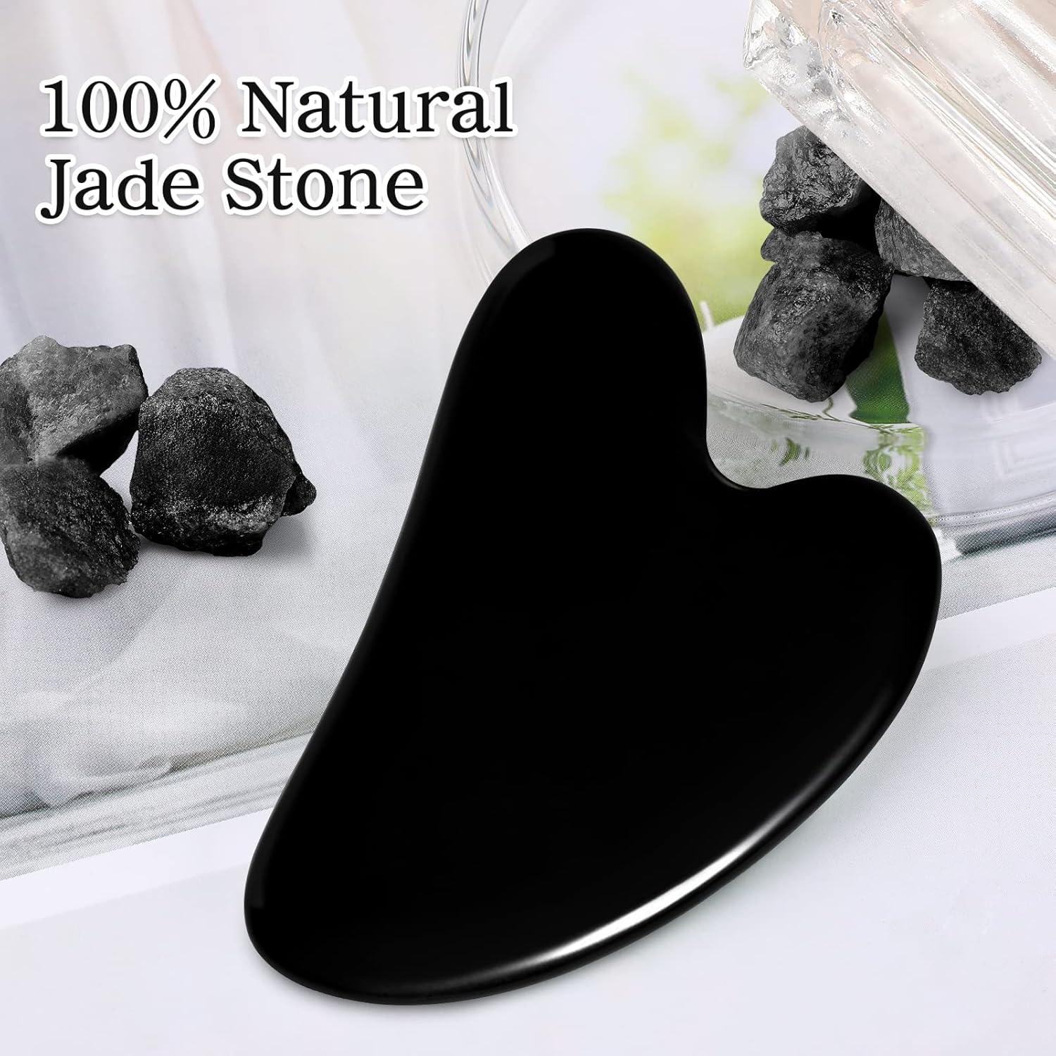 Black Jade Gua Sha Facial Tool