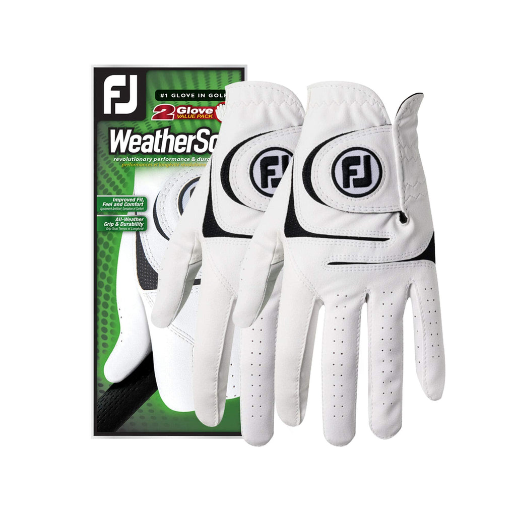 FootJoy Men's WeatherSof Golf Gloves 2-Pack (Cadet Large)
