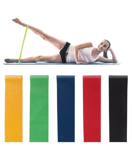 5 élastiques de résistance pour yoga et entraînement