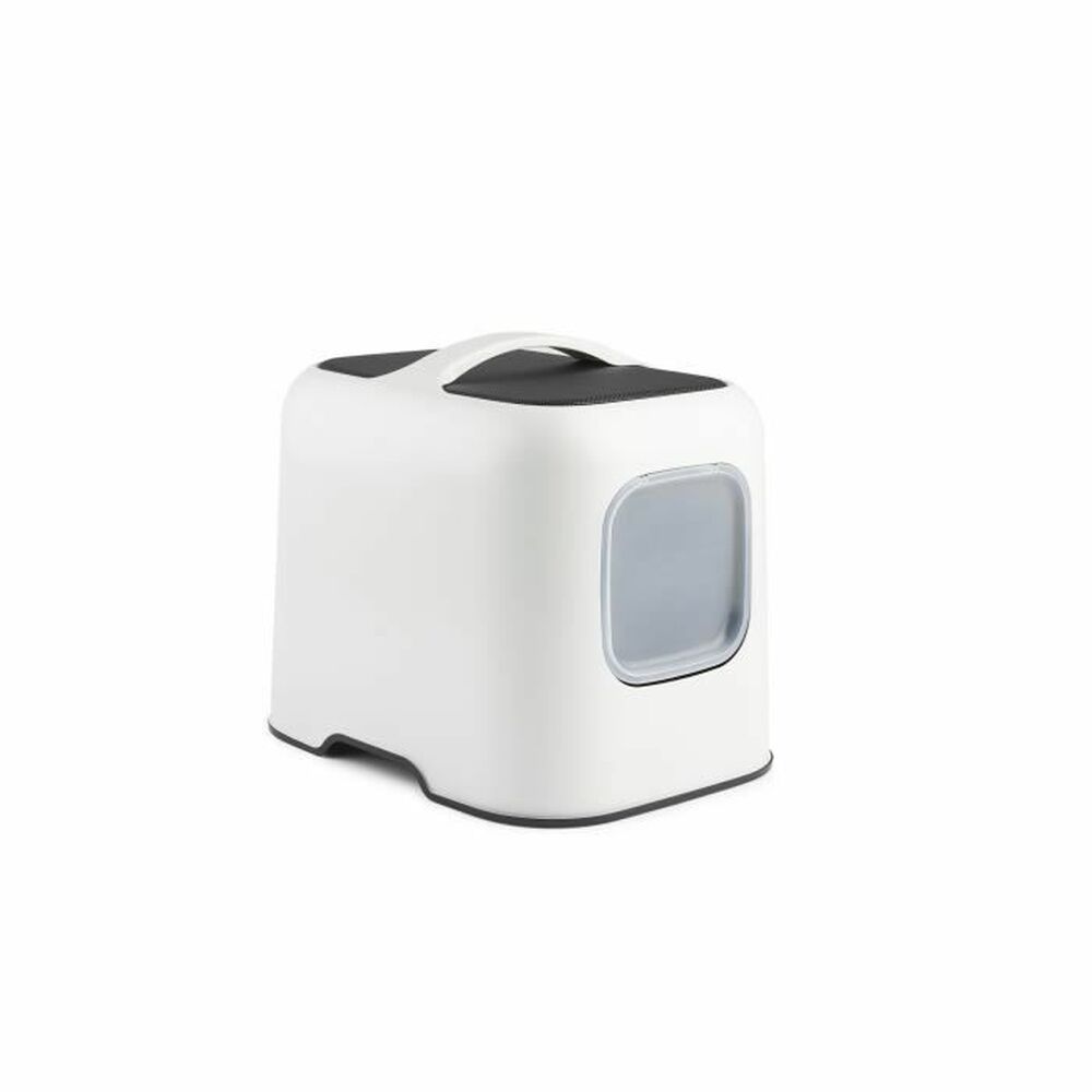 Rotho My Pet Cat Litter Box, White