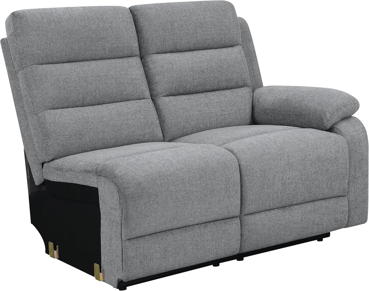 David 3-Piece Motion Sectional Sofa In Smoke Manual Reclining