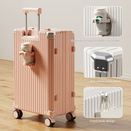 Valise Trolley Rigide avec Serrure à Combinaison