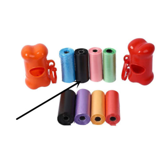 Sacs à déjections canines, rouleaux de sacs à déchets