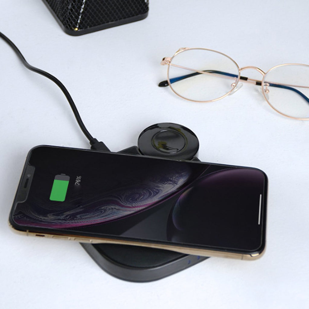 2-in-1 Wireless Phone and Apple Watch Charger