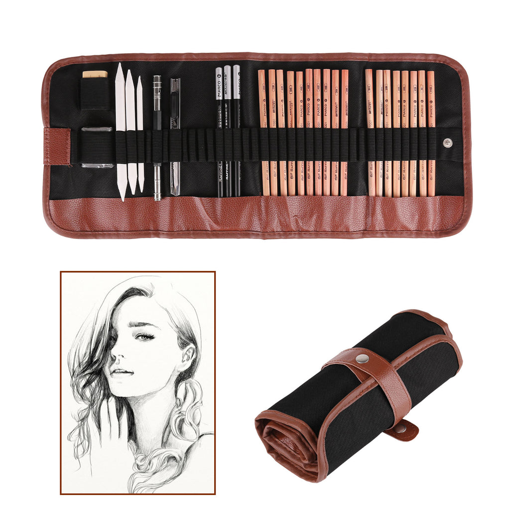 Sketching Pencil and Charcoal Art Set for Drawing