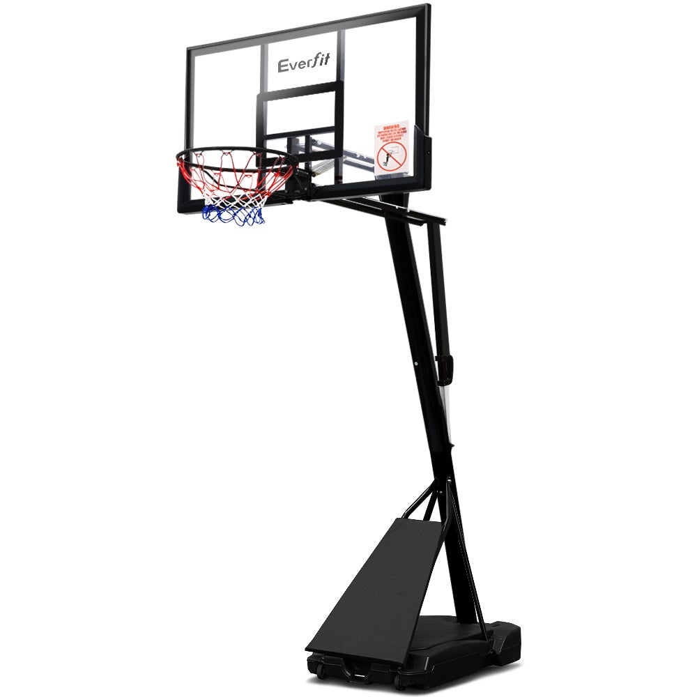 Portable Basketball Hoop System, Height Adjustable