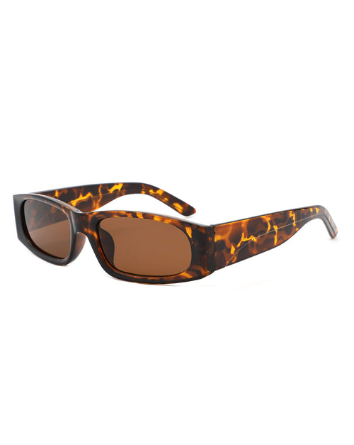 Lunettes de soleil rétro à talon carré
