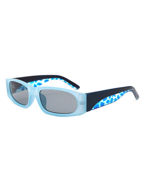 Lunettes de soleil rétro à talon carré
