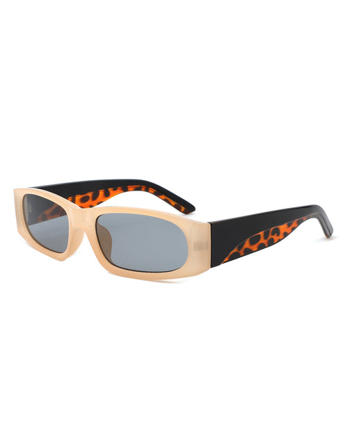Lunettes de soleil rétro à talon carré