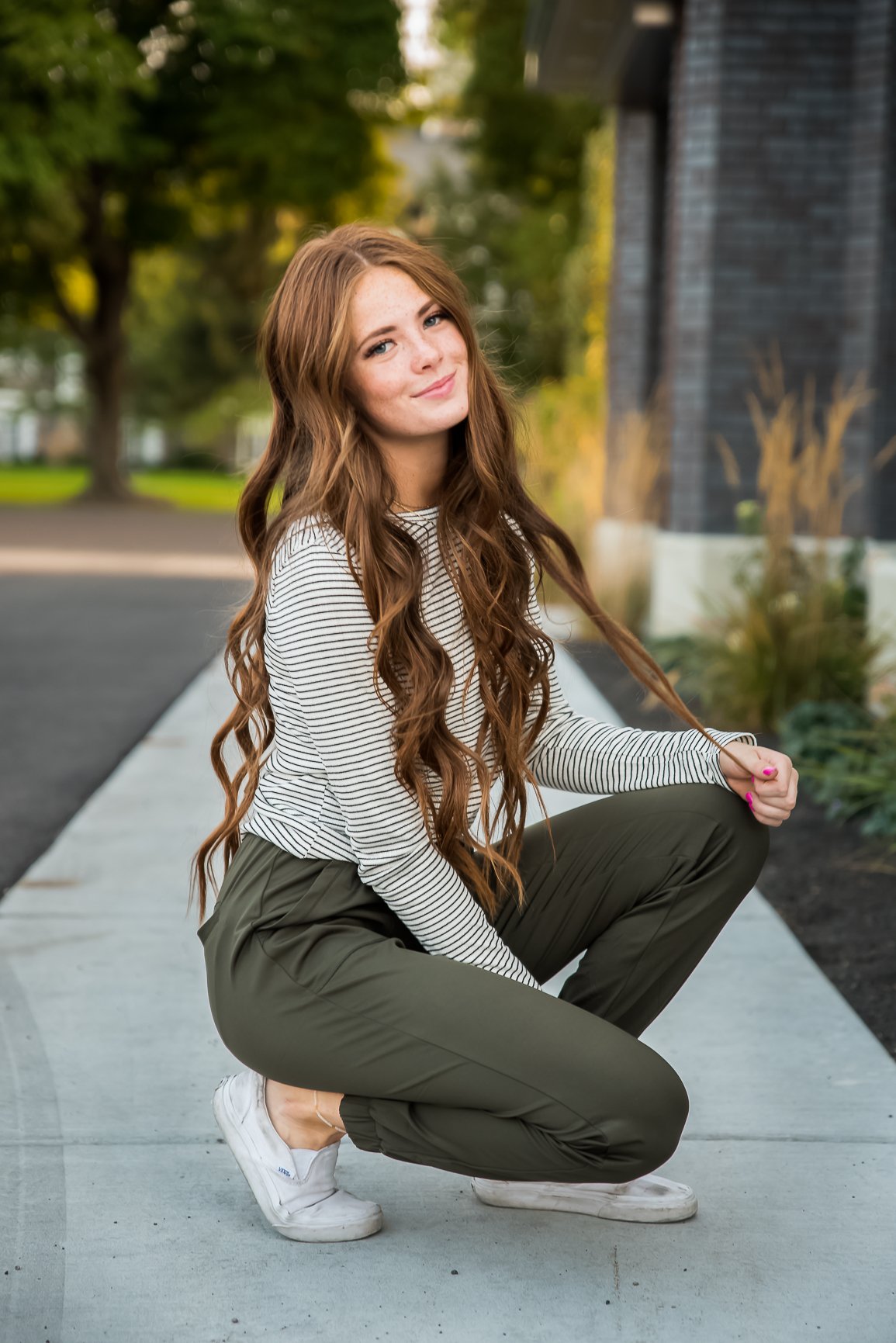 Mid-Weight Joggers, Moss Green