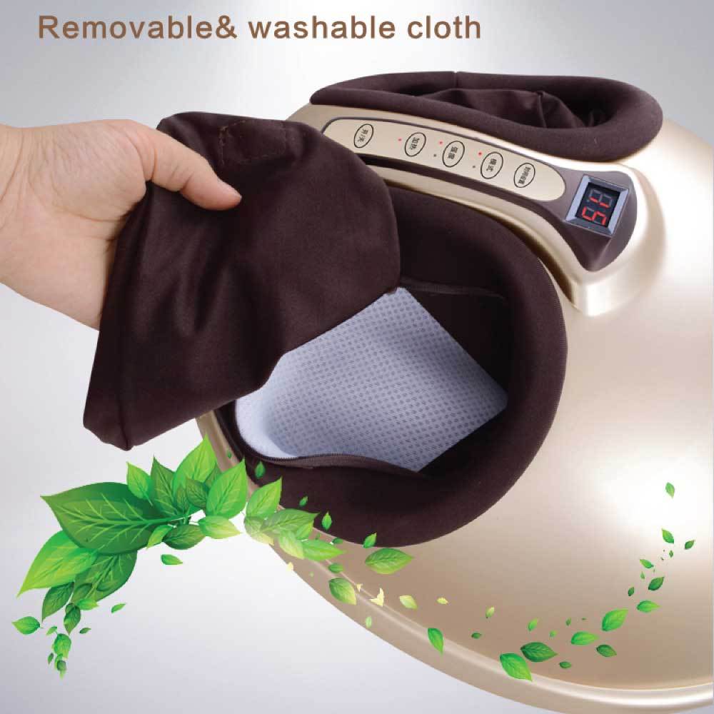 Shiatsu Foot Massager with Heat, 3D Kneading Machine