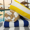 GPL Collection Cabana Stripes Pool/Beach Towels 2 PK