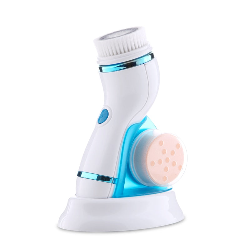 4-in-1 Electric Facial Cleansing Brush