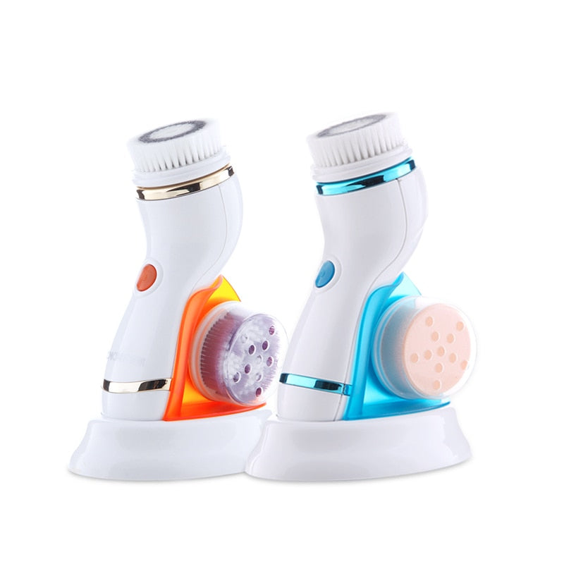 4-in-1 Electric Facial Cleansing Brush