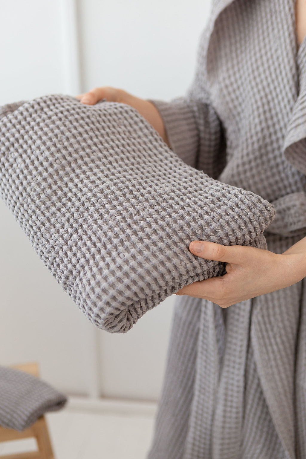European Linen Waffle Towel