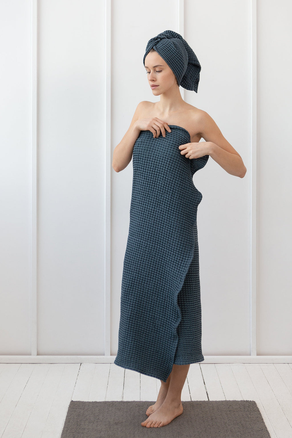 European Linen Waffle Towel
