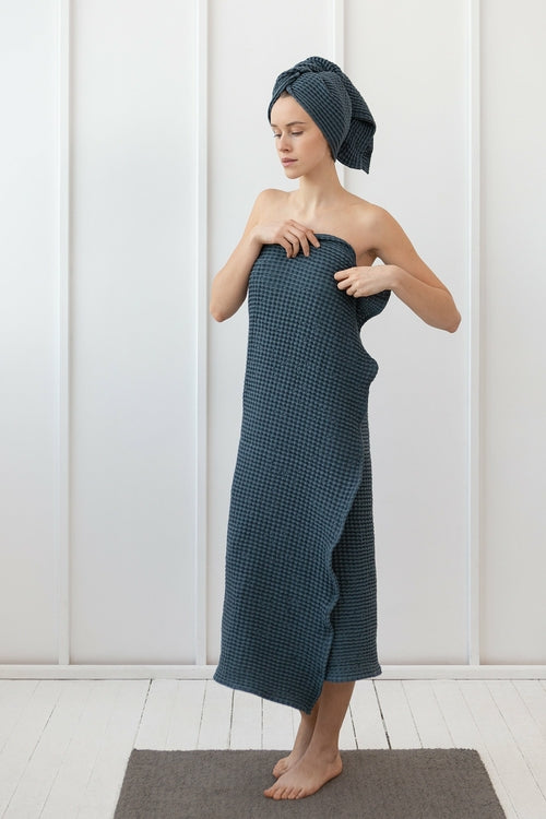 European Linen Waffle Towel