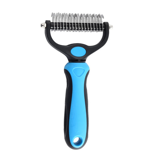 Double-Sided Dematting Comb for Dogs and Cats