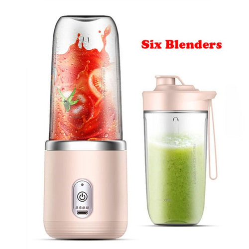 Portable Twin-Gear Juice Blender