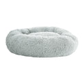 Calming Plush Dog Bed, 90cm (Light Grey)