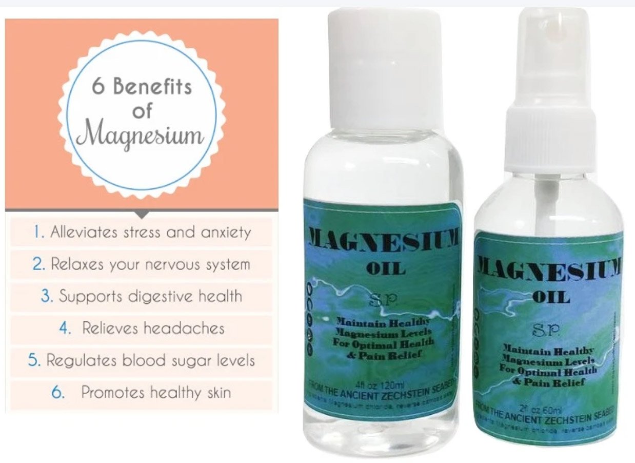 Pure Magnesium Oil Spray with Refill