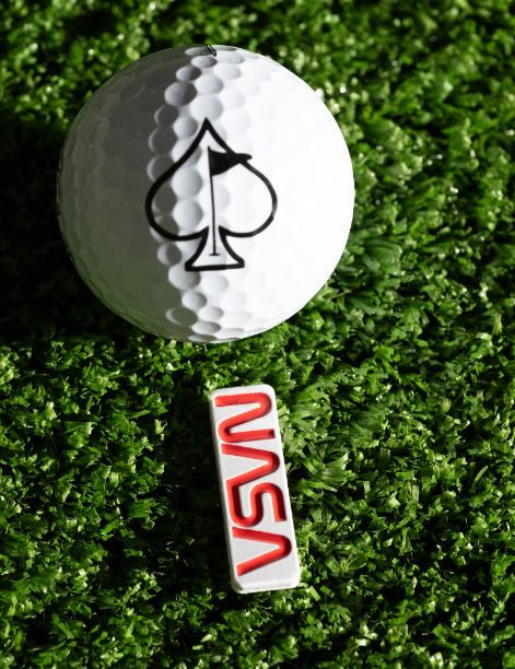 NASA "Worm" Ball Marker