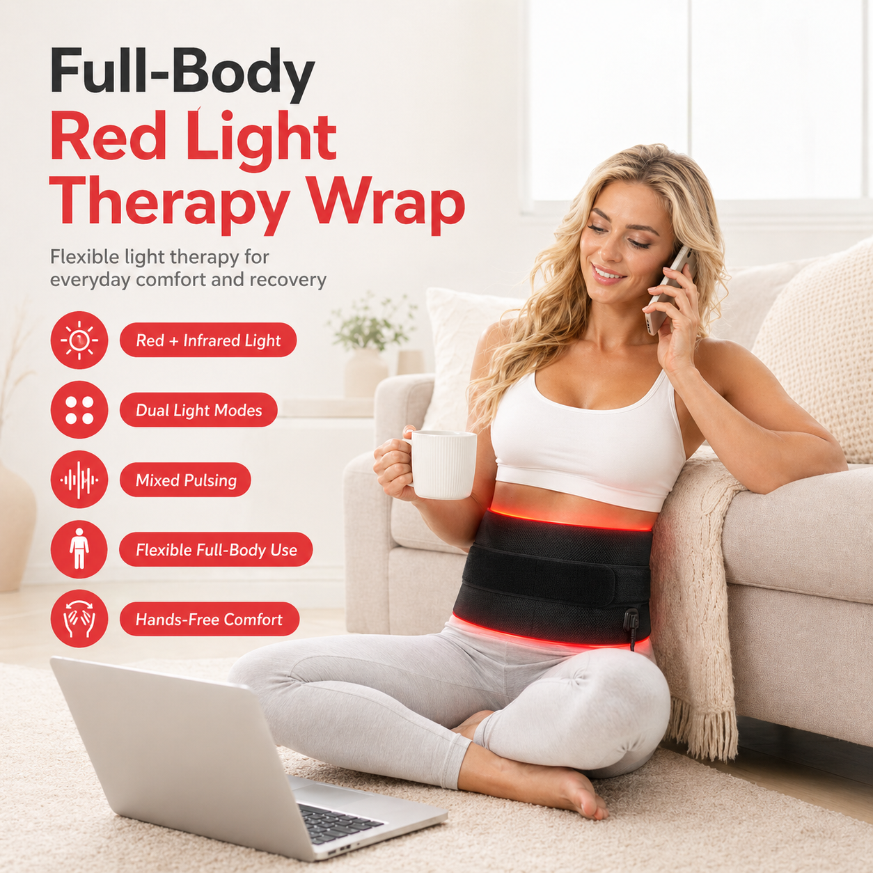 FullGlow™ Red Light & Near Infrared Pad