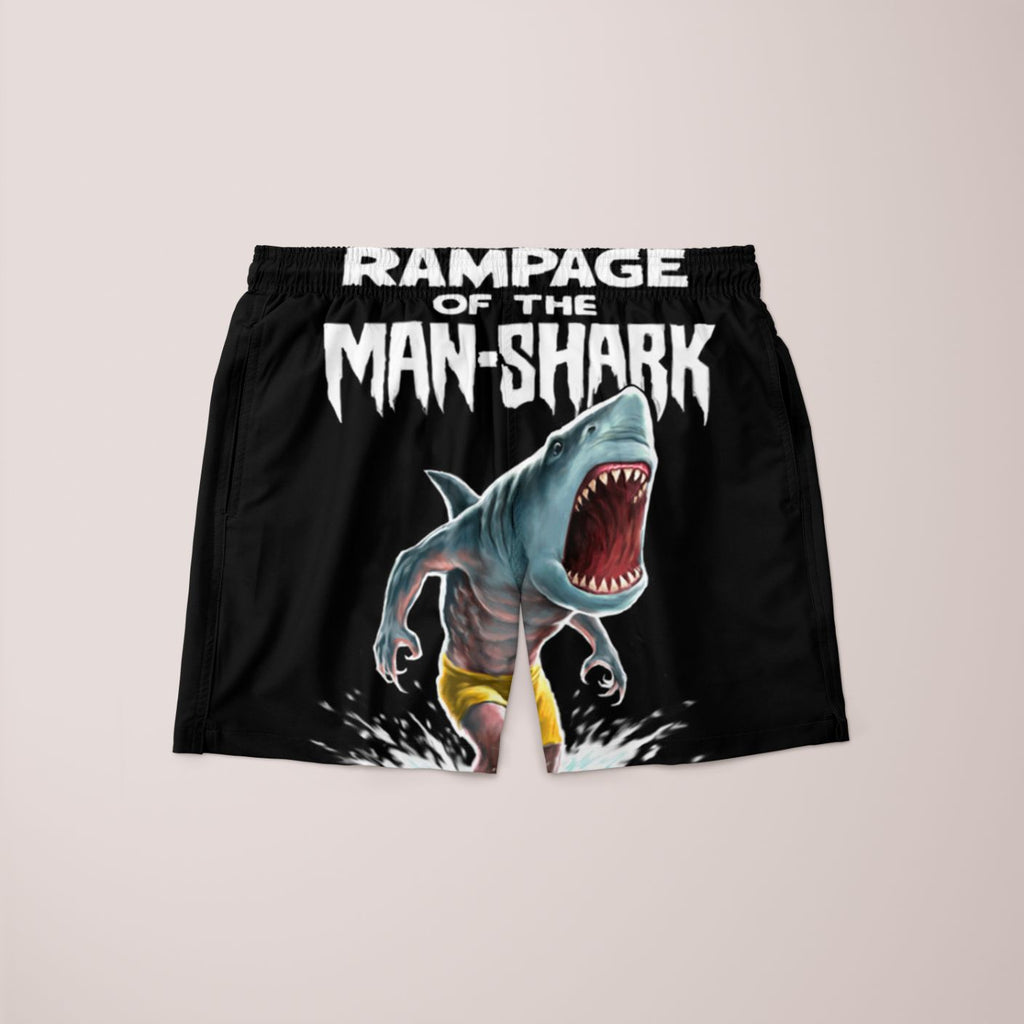 Man-Shark Rampage Swim Shorts