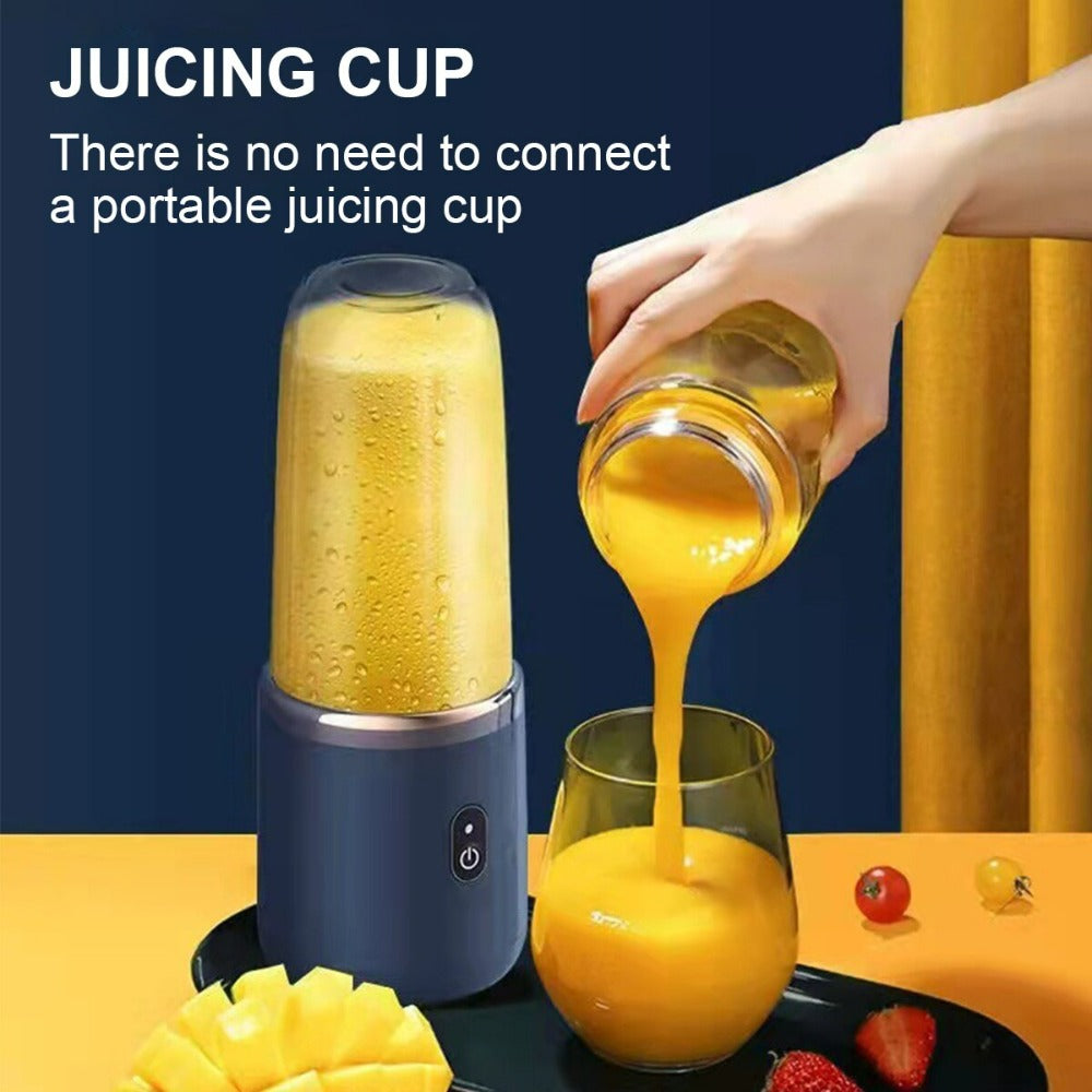 Portable Twin-Gear Juice Blender