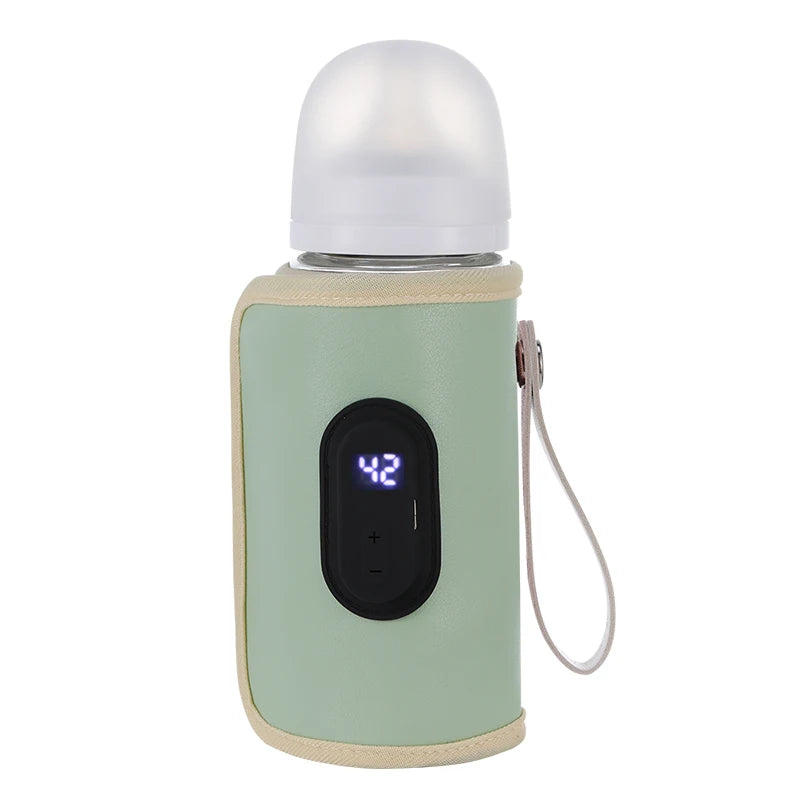 USB constant temperature heating bottle cup cover insulation artifact
