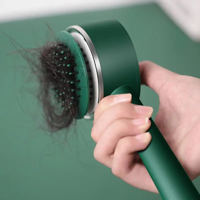 Self-Cleaning Detangling Hair Brush