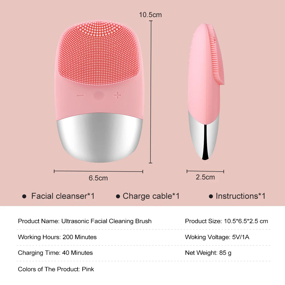 Sonic Electric Facial Cleansing Brush