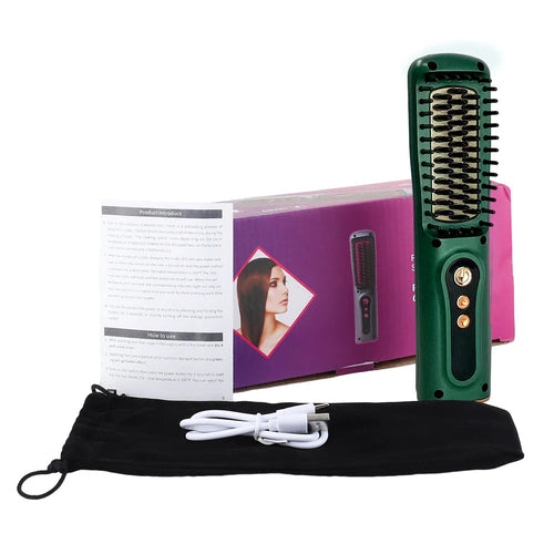 Heated Beard and Hair Straightening Comb
