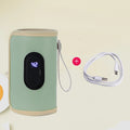 USB constant temperature heating bottle cup cover insulation artifact