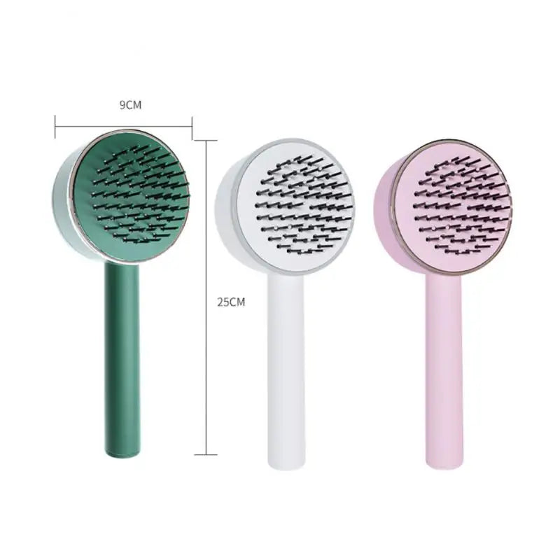 Self-Cleaning Detangling Hair Brush