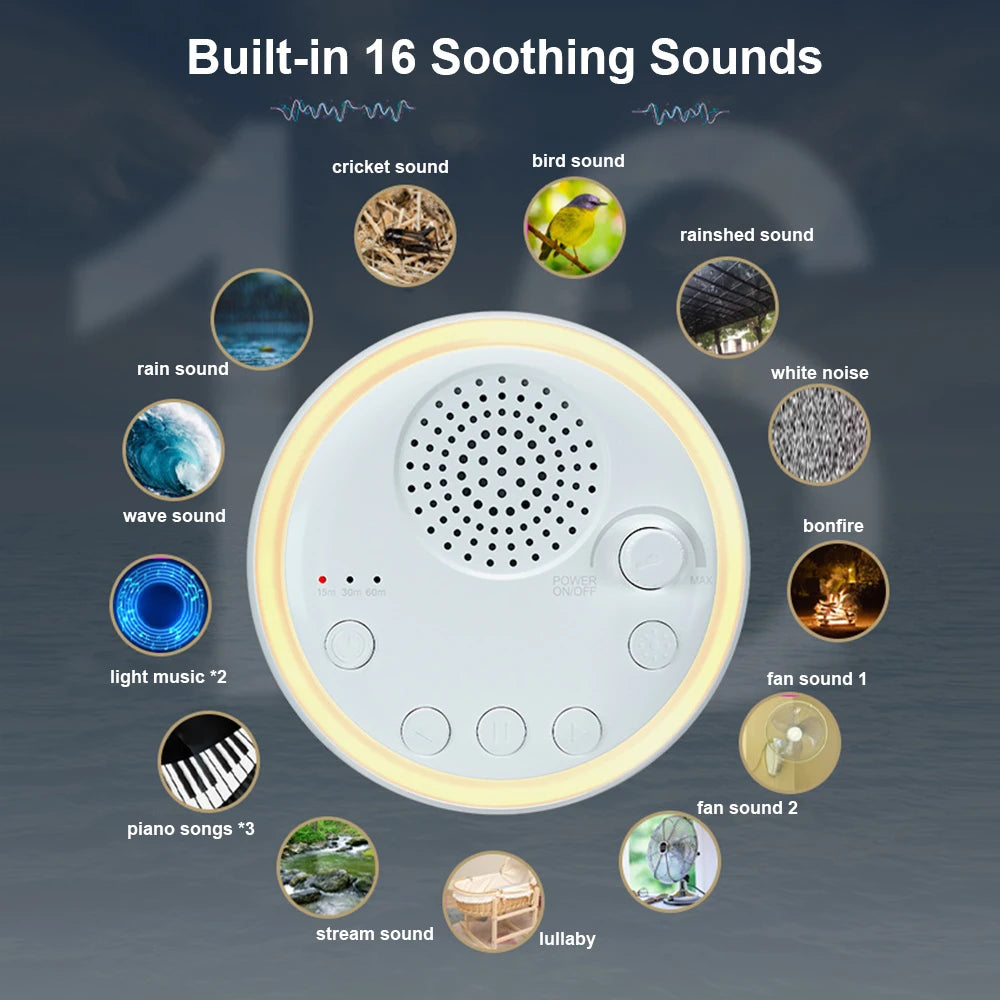 White Noise Sound Machine for Sleep