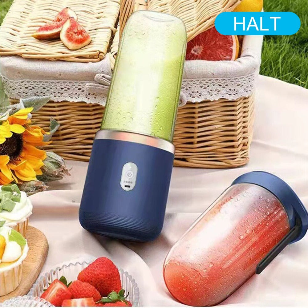 Portable Twin-Gear Juice Blender
