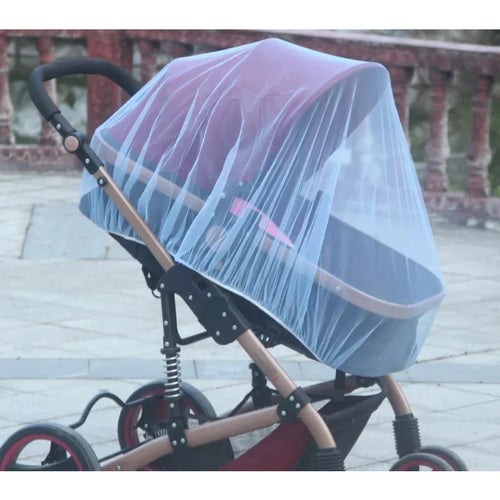 Moustiquaire de poussette de bébé Filet de protection anti-insectes sûr pour poussette