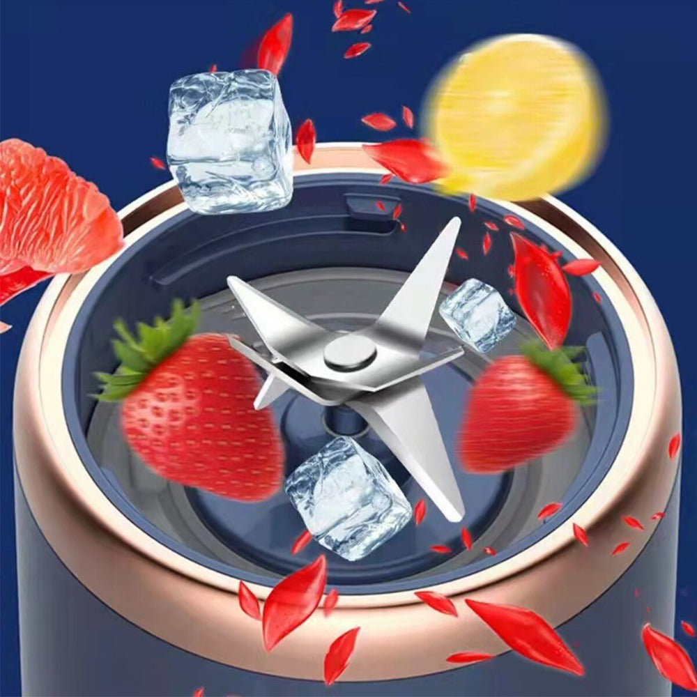 Portable Twin-Gear Juice Blender