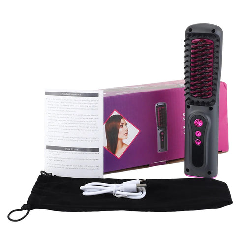 Heated Beard and Hair Straightening Comb