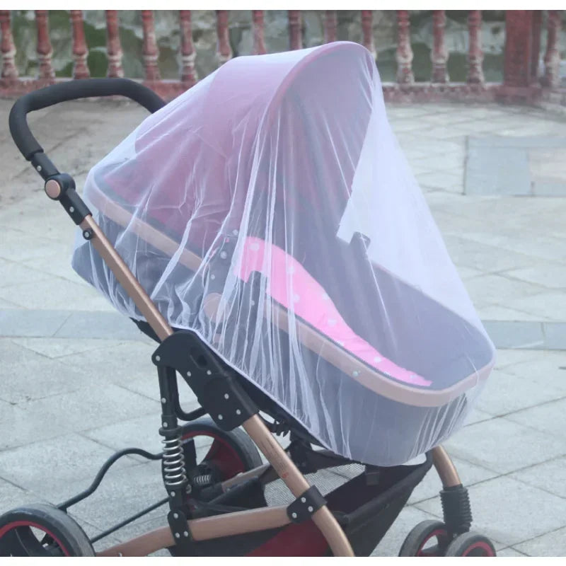 Baby Stroller Mosquito Net Pushchair Cart Insect Shield Net Mesh Safe