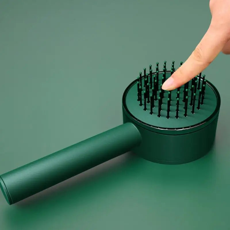 Self-Cleaning Detangling Hair Brush