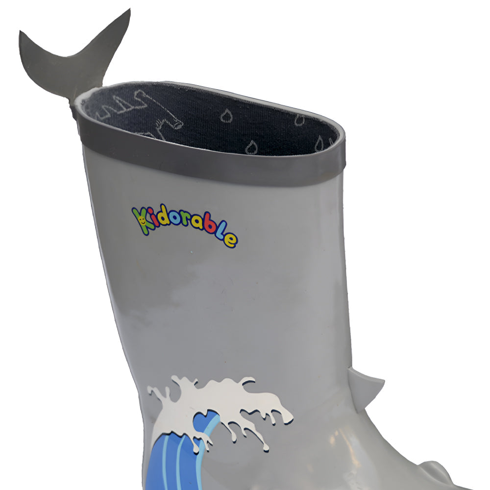 Kids Shark Rain Boots