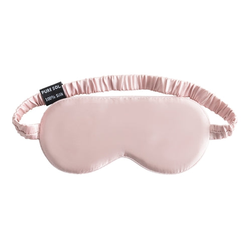 PURE SOL Silk Sleep Eye Mask, Ruby Red